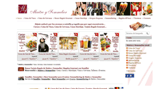 Desktop Screenshot of maitreysommelier.es